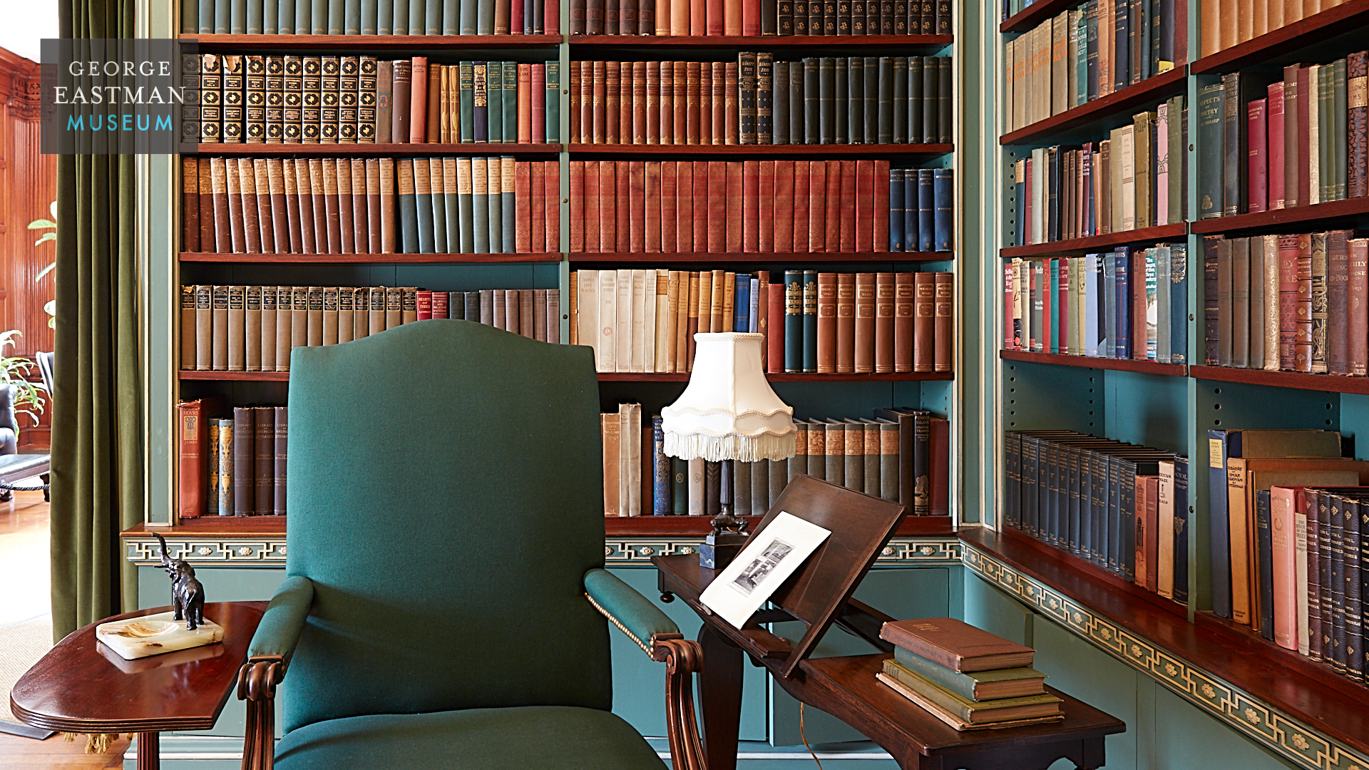 Zoom Background Library Room - Eastman Museum Zoom Computer Backgrounds