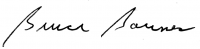 Bruce Barnes signature