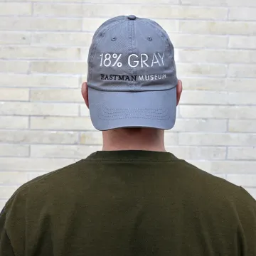 18% grey hat from the museum