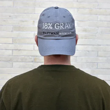 18% grey hat from the museum