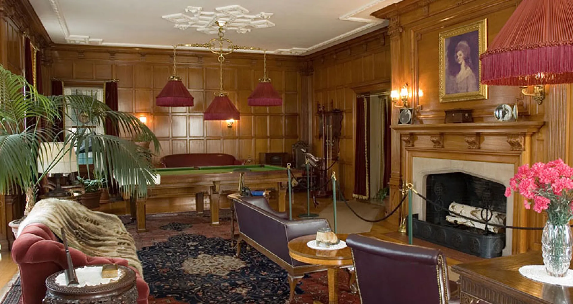 Eastman's billiard room