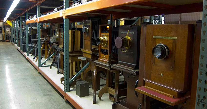 technology vault, large cameras