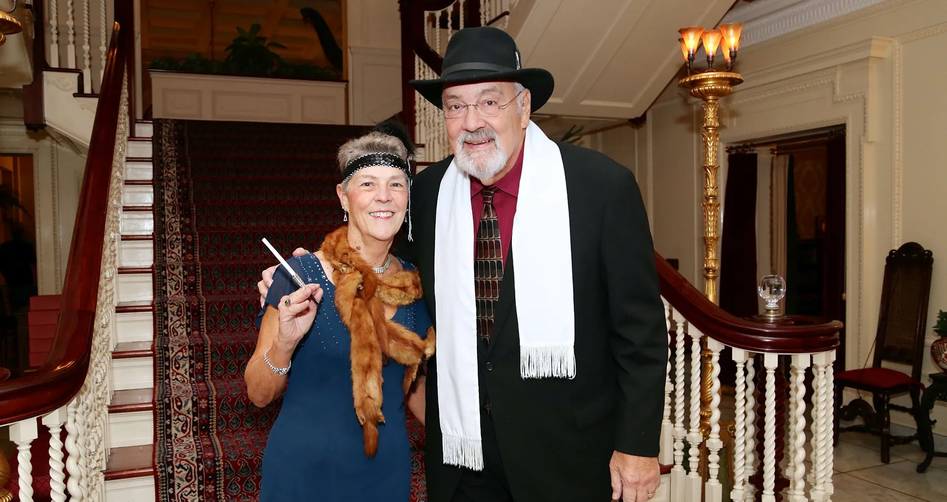 Eastman Museum council members at an event