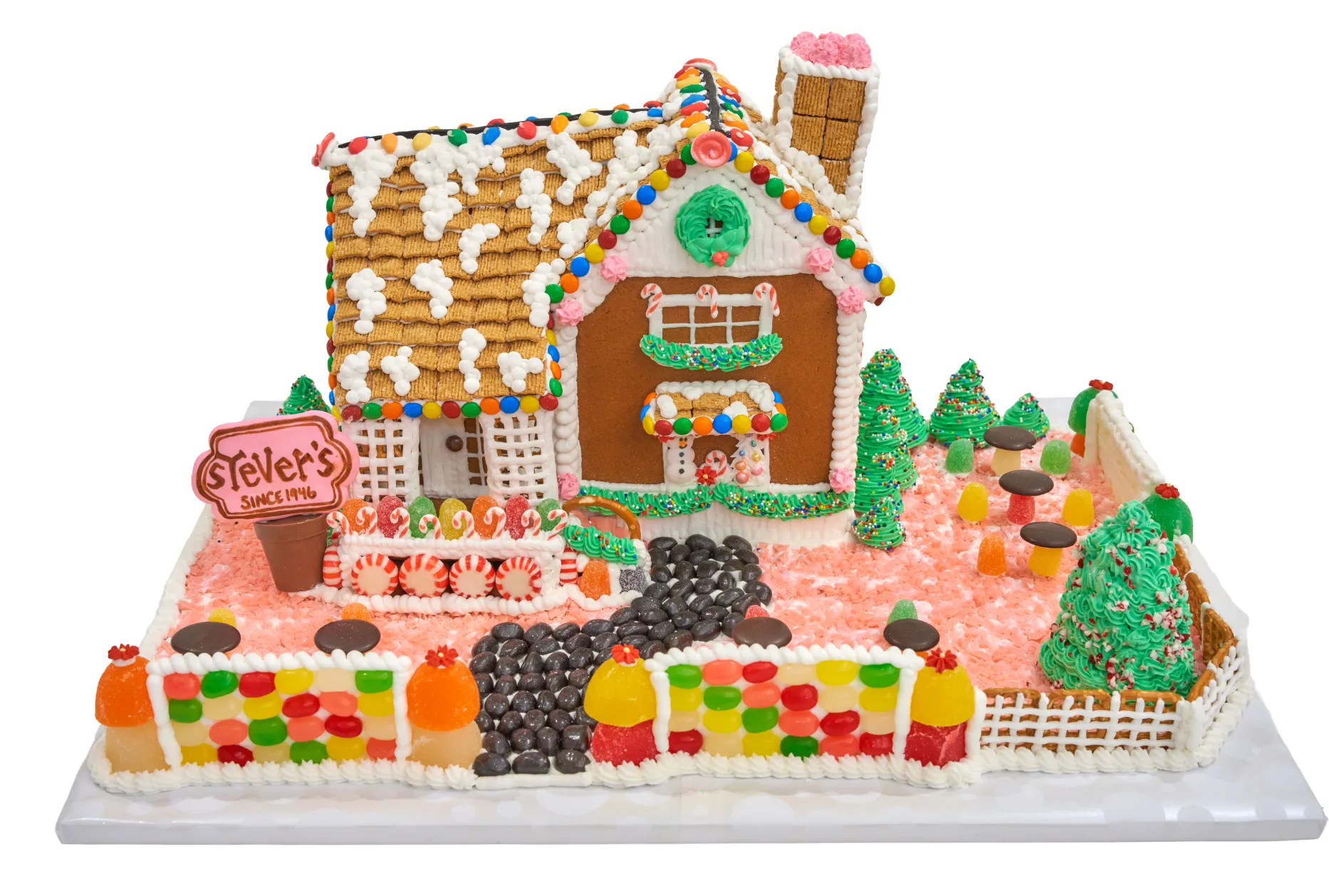 A gingerbread creation from this year's display