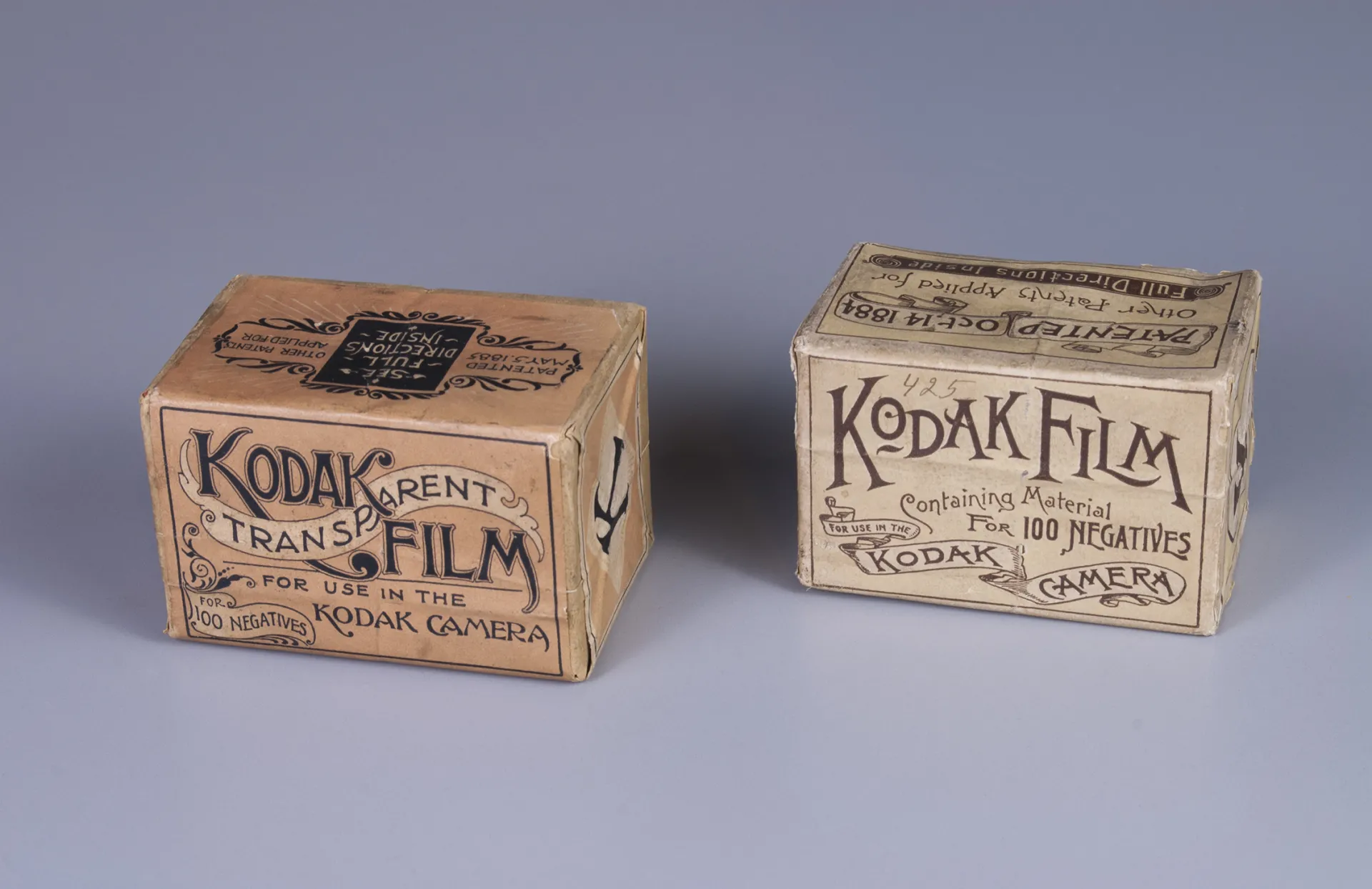 Two rare rolls of early Kodak film acquired by the George Eastman Museum George Eastman Museum image