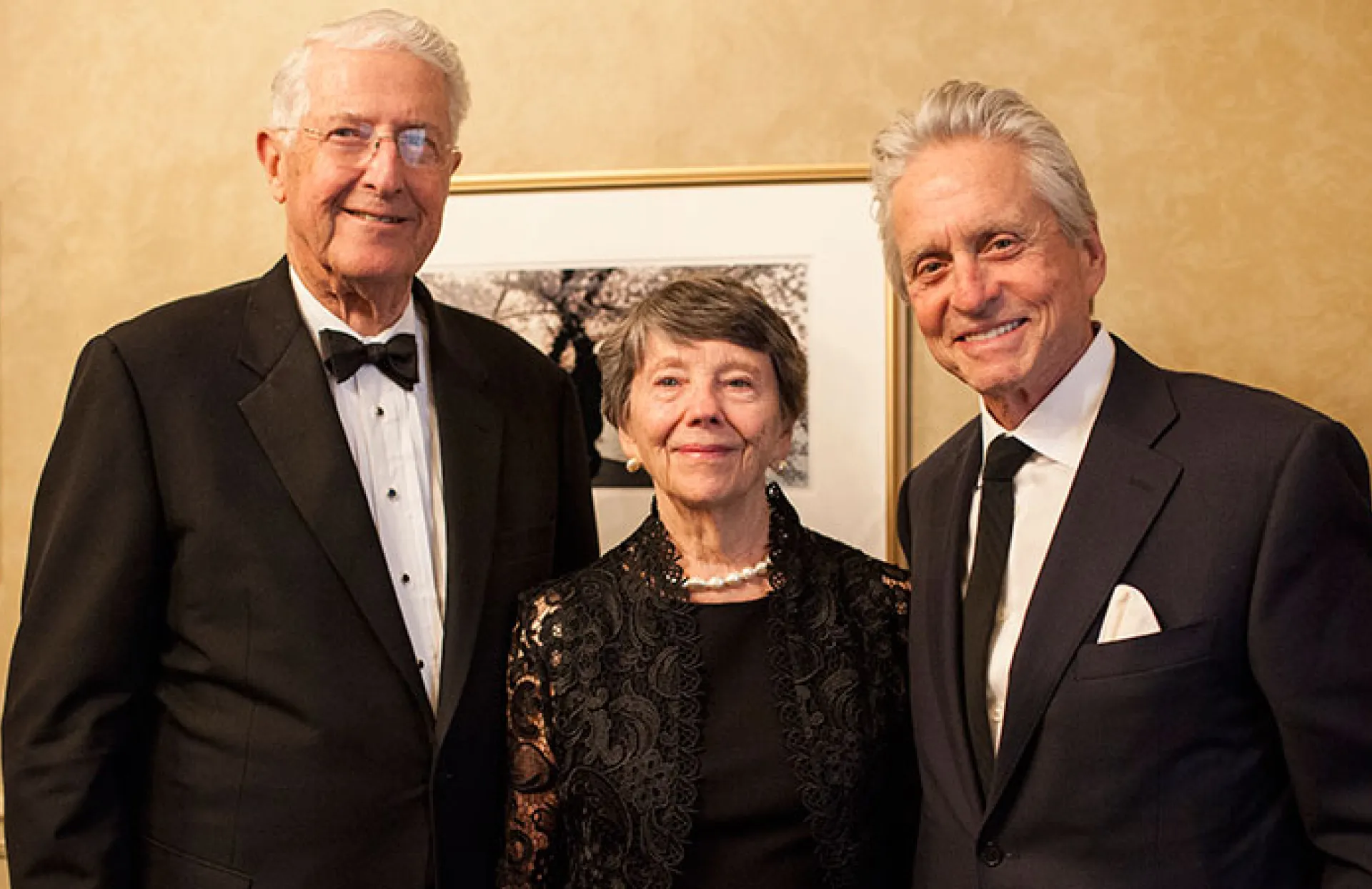 Eastman Museum council members at an event