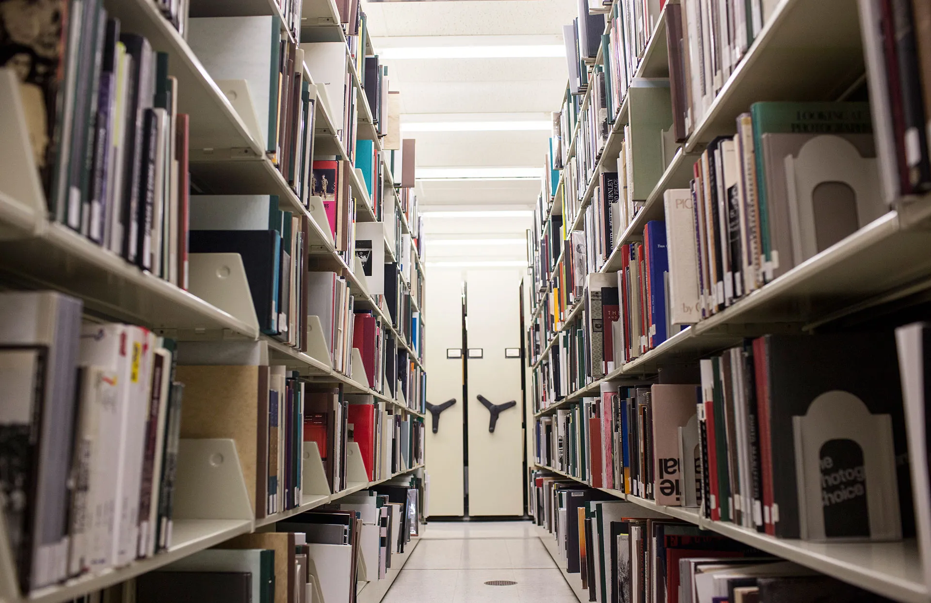 Library stacks