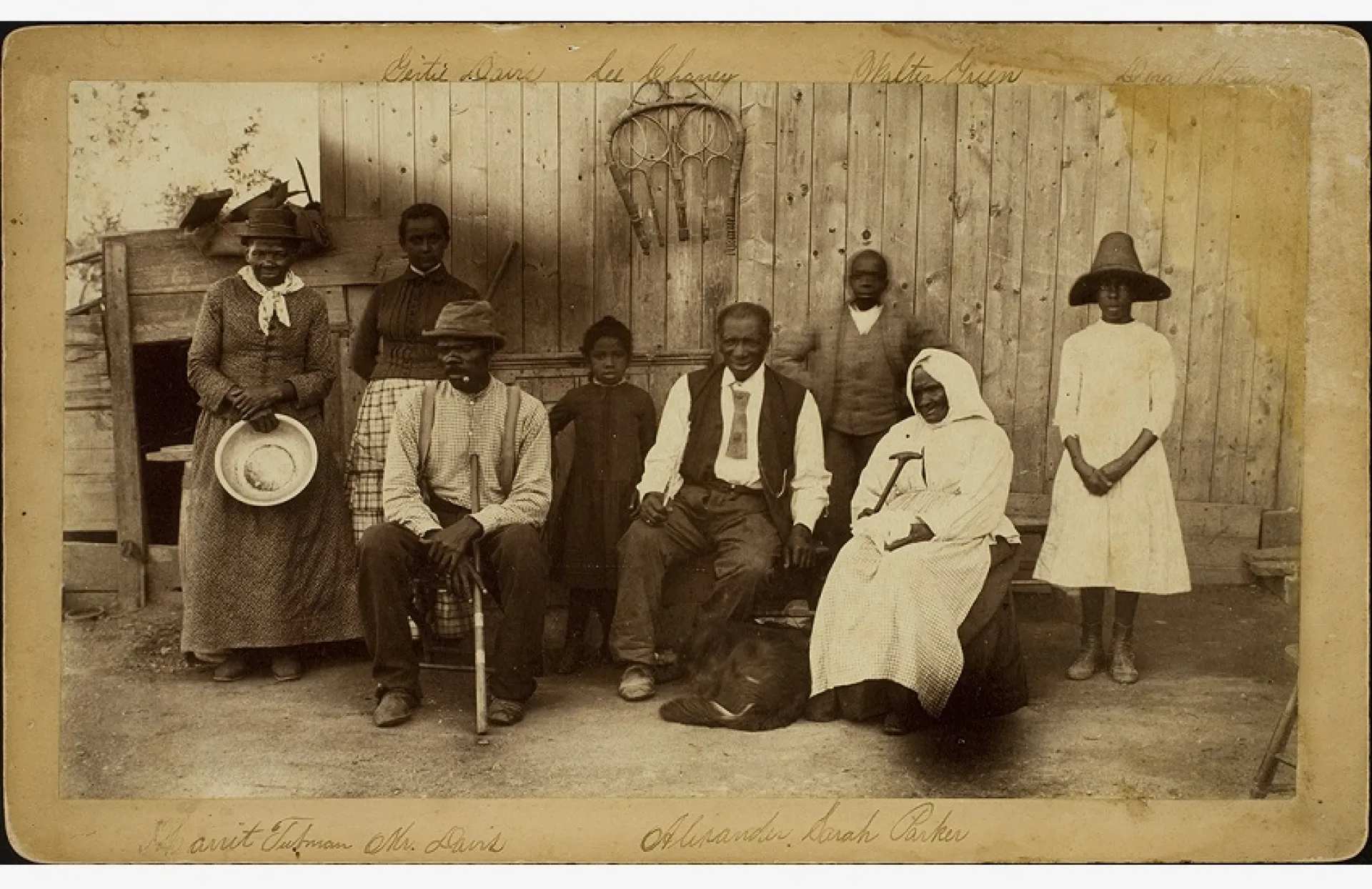 Photograph of Harriet Tubman's family