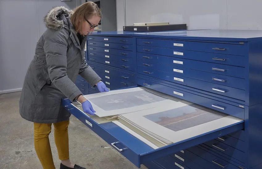 Eastman Museum's photography vault