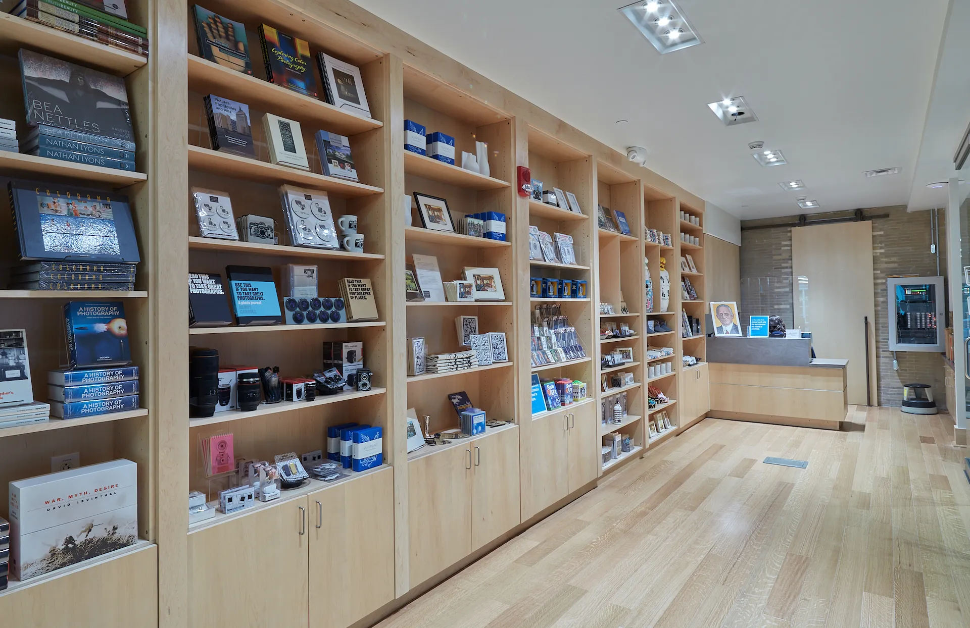 View of the store