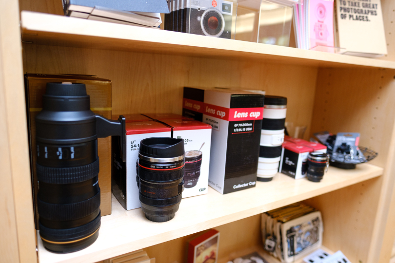 Selection of camera gifts from the shop
