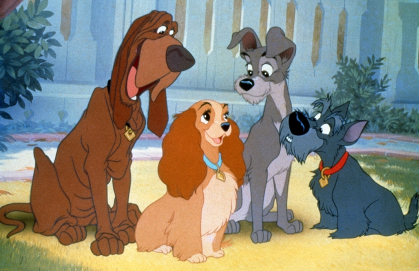 Still from Lady and the Tramp (1955)