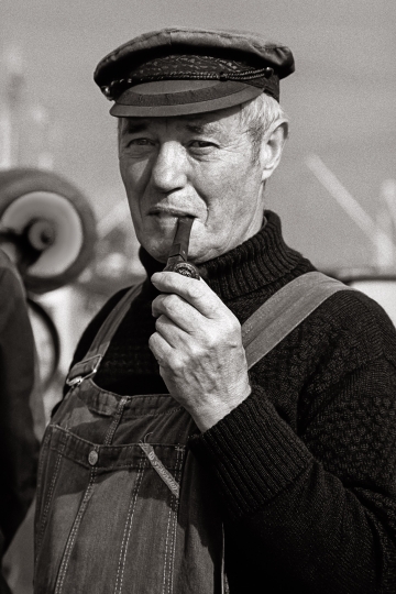 Fisherman and rescuer