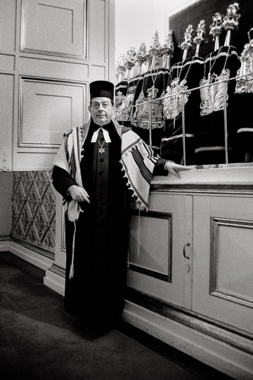 Rabbi Bent Melchior, son of Dr. Marcus Melchior, survivor and Chief Rabbi of Denmark (1970–1996)