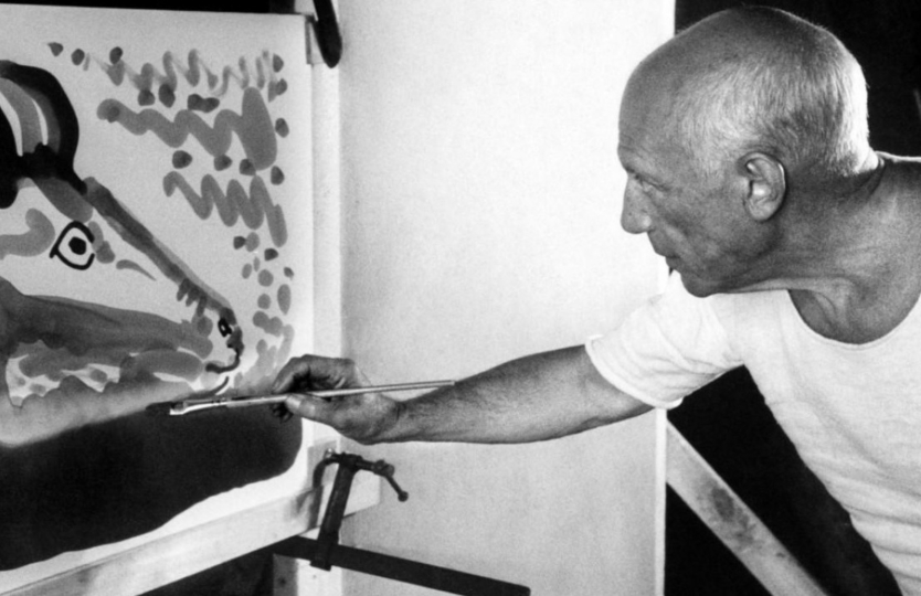 Still from The Mystery of Picasso (1956)