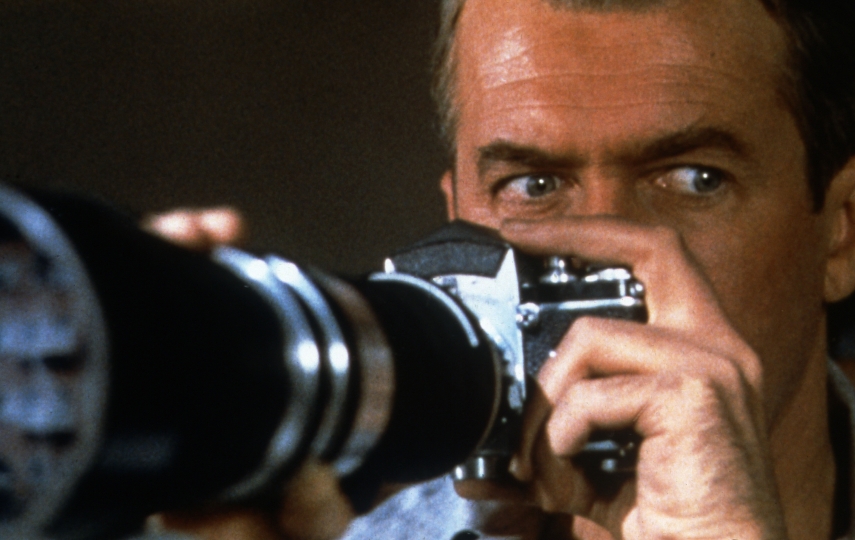 still from Rear Window