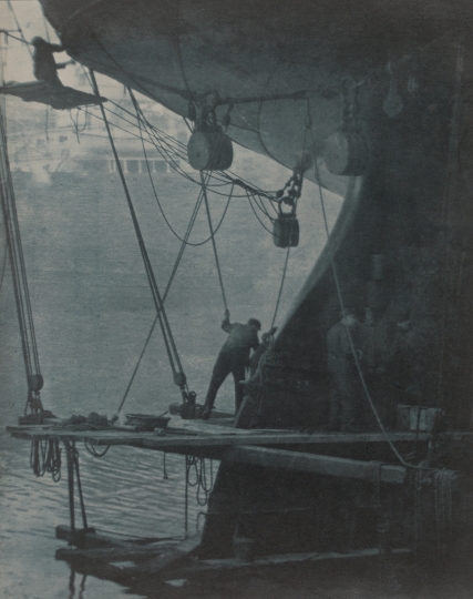 Alvin Langdon Coburn photo The Rudder, Liverpool Docks