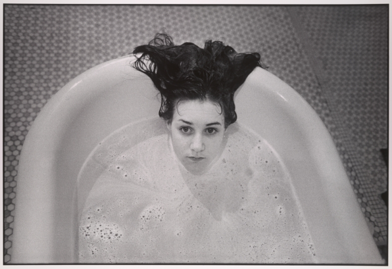 Mary Ellen Mark (American, 1940–2015), Laurie in the Ward 81 Tub, Oregon State Hospital, Salem, Oregon, 1976, from Ward 81. Gelatin silver print, printed ca. 1991 by Sarah Jenkins