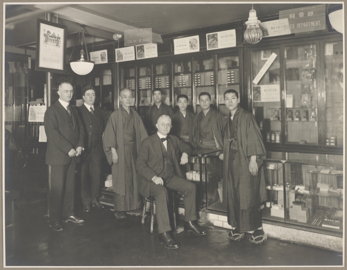 George Eastman in Japan in 1920