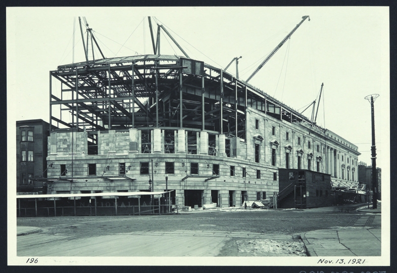 Eastman School of Music under construction