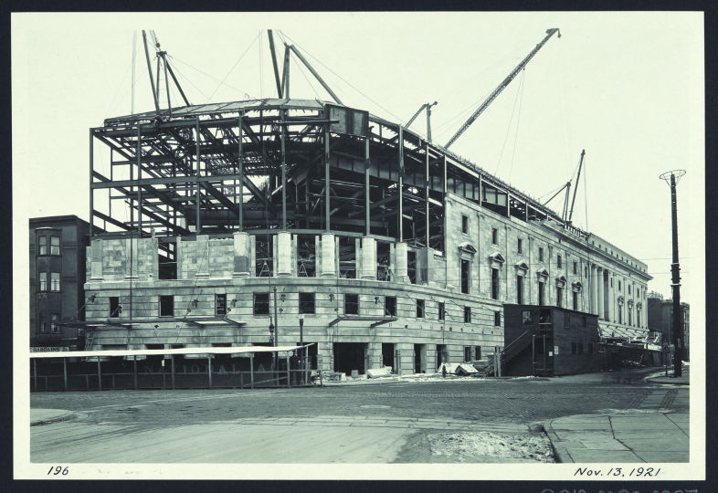 Eastman School of Music under construction