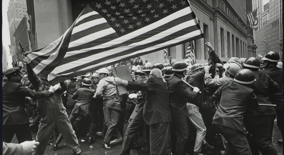 Pro‑Vietnam‑War Demonstration, New York, 1970.