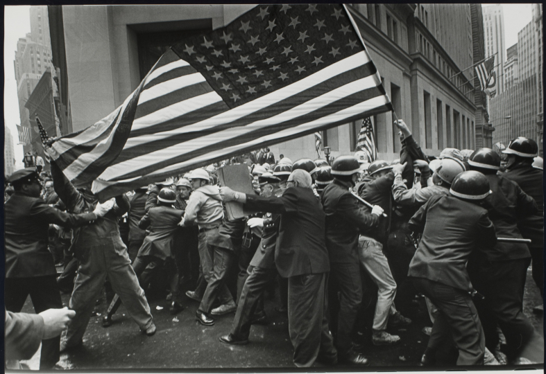 Pro‑Vietnam‑War Demonstration, New York, 1970.