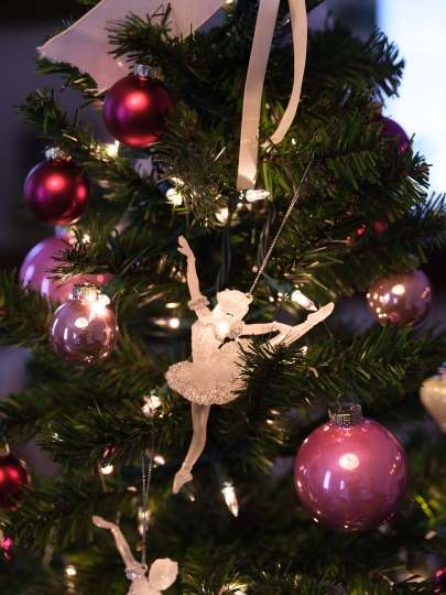 Decorated holiday tree