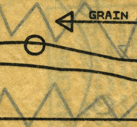 Grain from Patterns, 2019 by Erica Baum