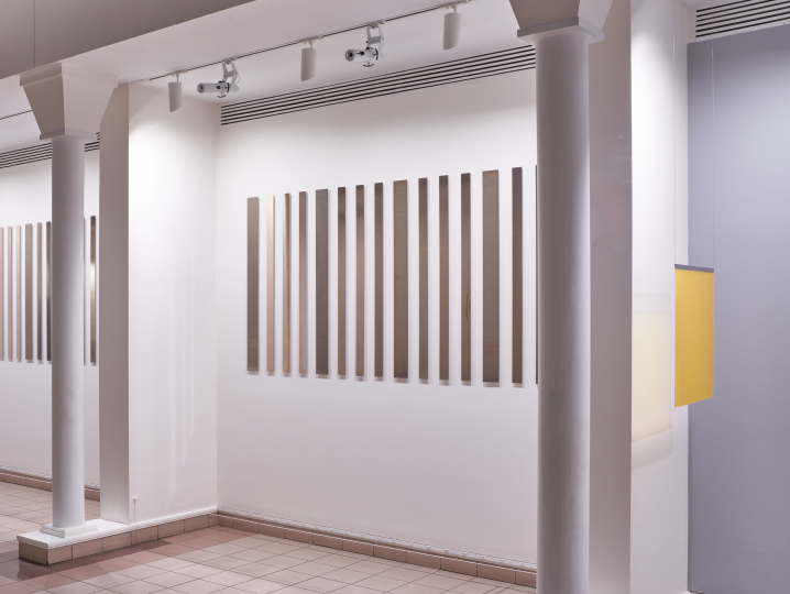 Install view of Liz Deschenes work