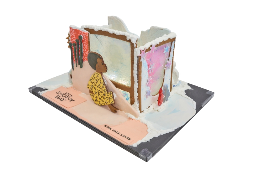 A gingerbread creation from this year's display
