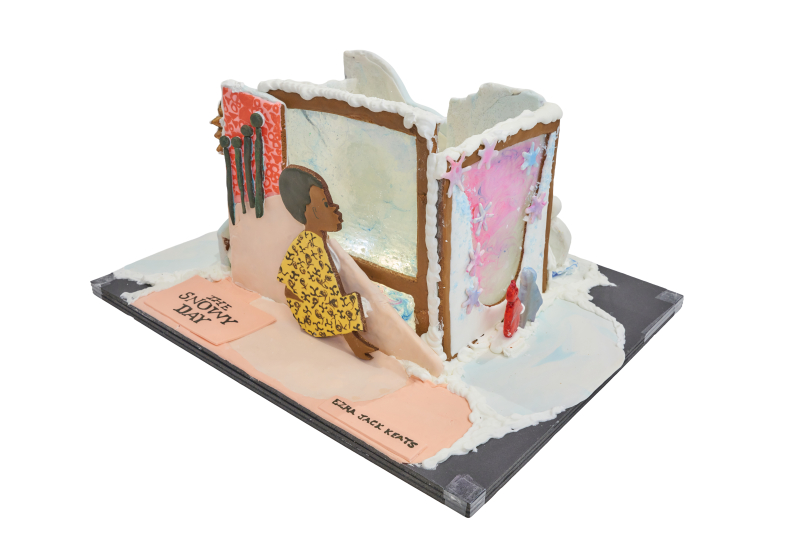 A gingerbread creation from this year's display
