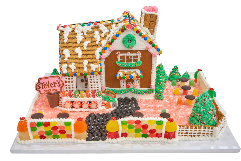 A gingerbread creation from this year's display