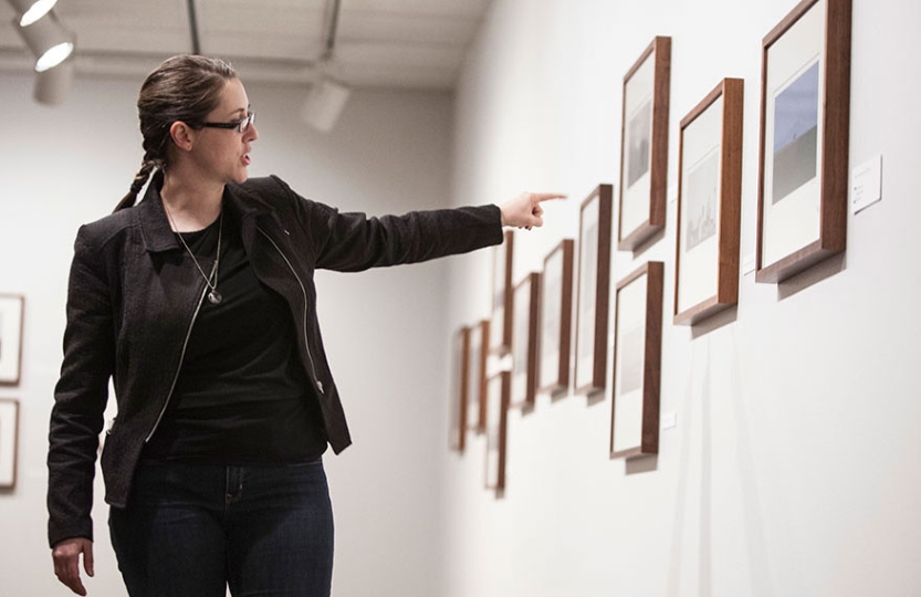 Gallery tour of an exhibition