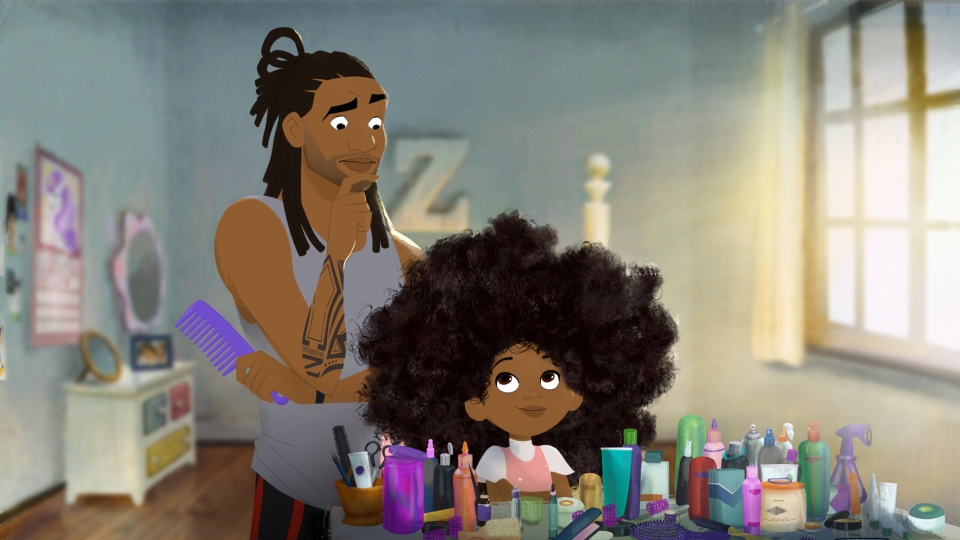 Still from Hair Love