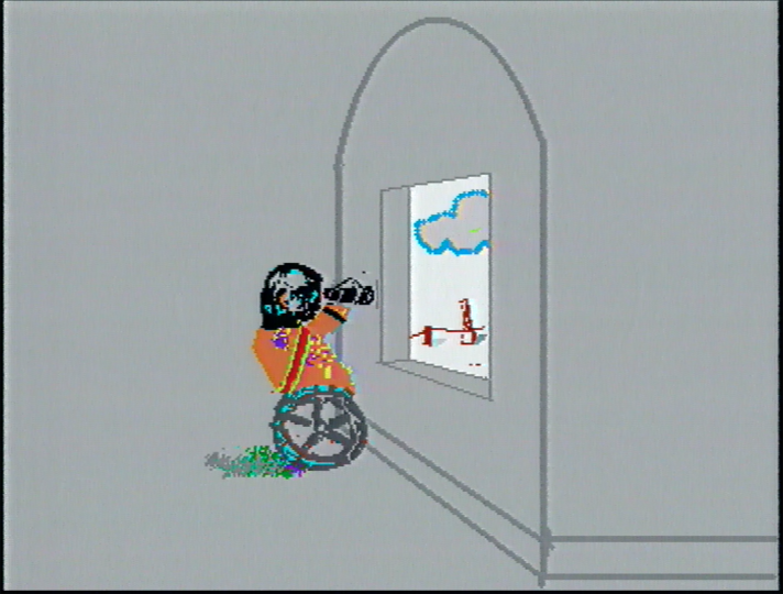 Still from Easing the Passing (of the Hours) 