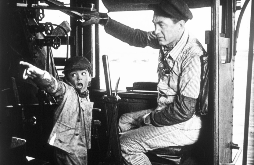 still from Roaring Rails