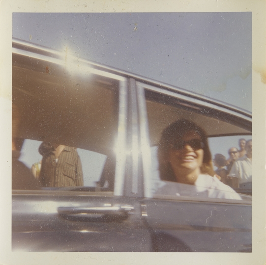  Carmela G. Iuorno (American, 1905–1988), Jacqueline Kennedy, Jacqueline Kennedy in Ravello, Italy (snapshot), August 1962. Chromogenic development print. George Eastman Museum, gift of Mike Falcone, 2024. 