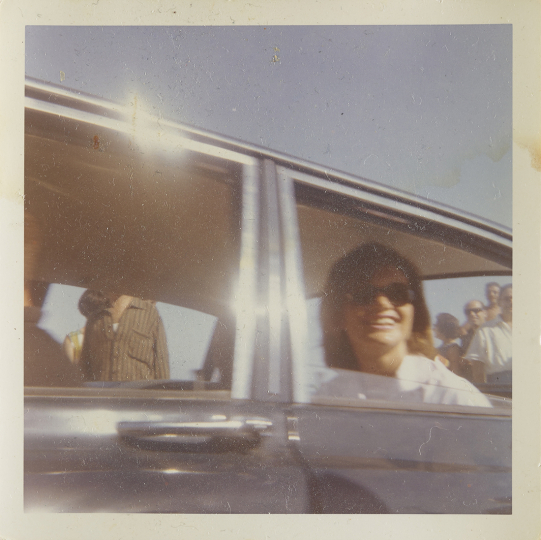  Carmela G. Iuorno (American, 1905–1988), Jacqueline Kennedy, Jacqueline Kennedy in Ravello, Italy (snapshot), August 1962. Chromogenic development print. George Eastman Museum, gift of Mike Falcone, 2024. 
