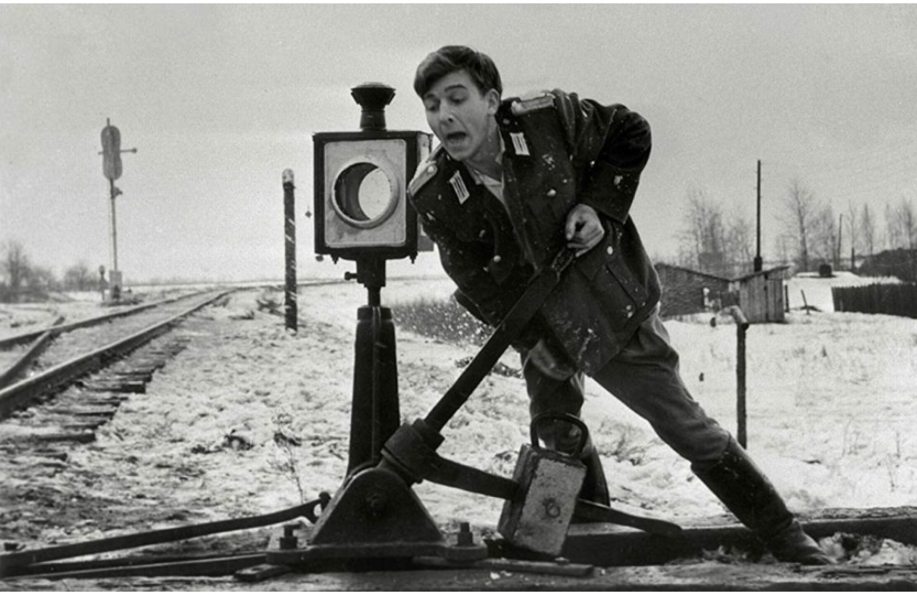 still from Trial on the Road