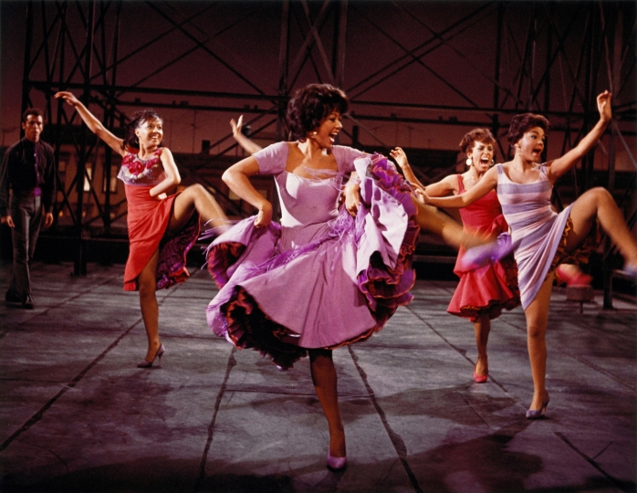 Still from <em>West Side Story</em> (Jerome Robbins, Robert Wise, US 1961), with Rita Moreno as Anita. United Artists/Photofest © United Artists Corporation