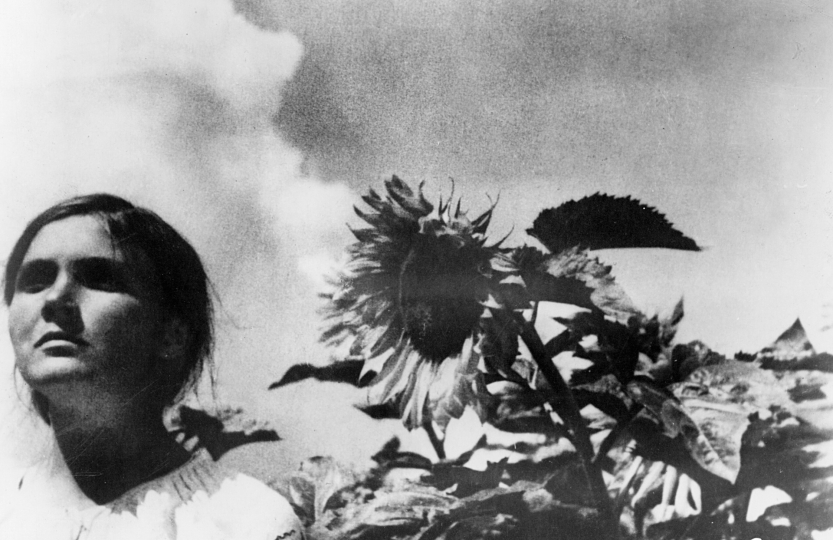 (Zemlya, Aleksandr Dovzhenko USSR 1930, 75 min., 35mm, Russian Intertitles with English Subtitles)