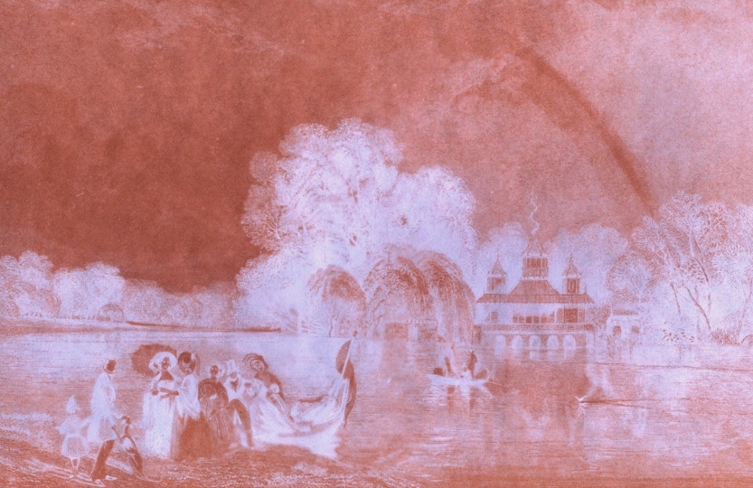 An early silver print