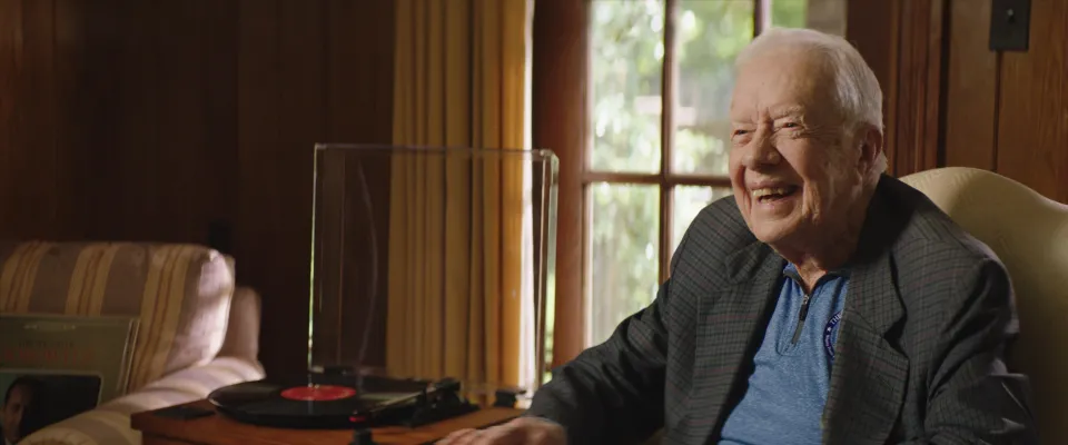 still from Jimmy Carter: Rock & Roll President 