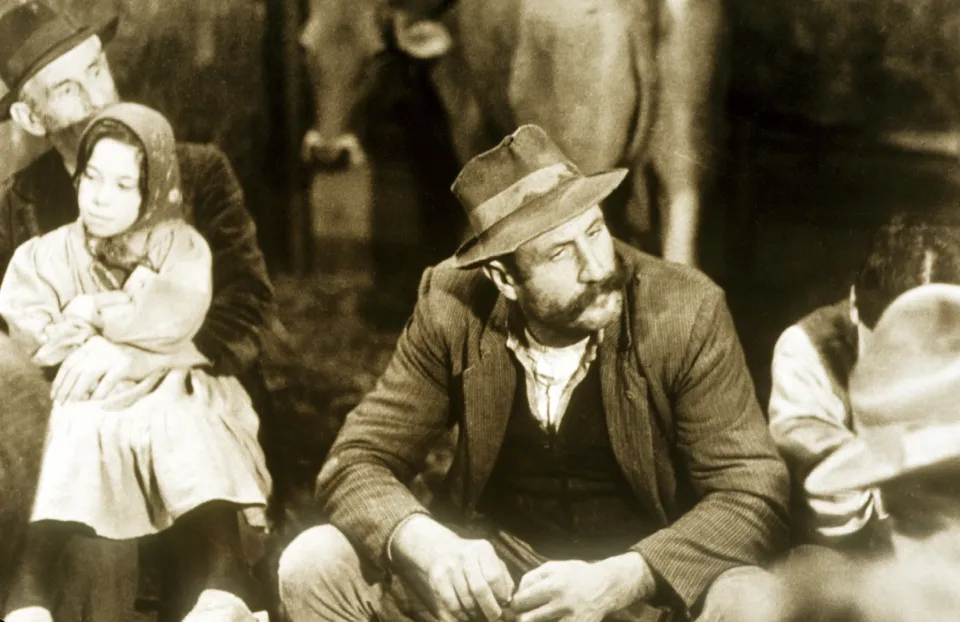 Still from TREE OF WOODEN CLOGS