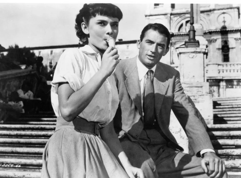 still from Roman Holiday