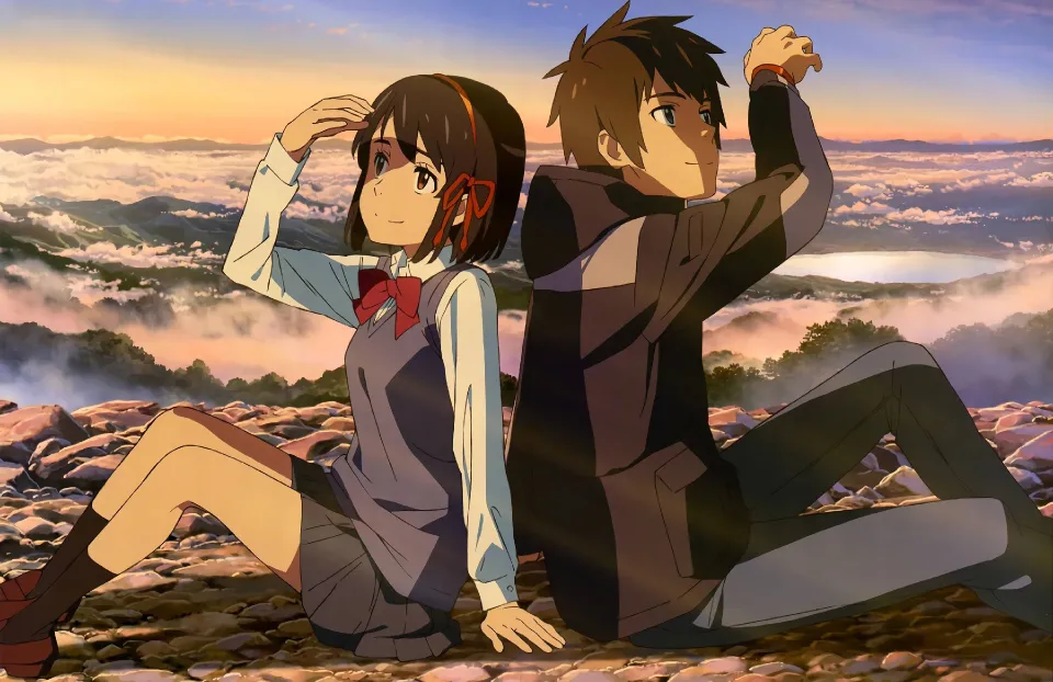 Still from Your Name.