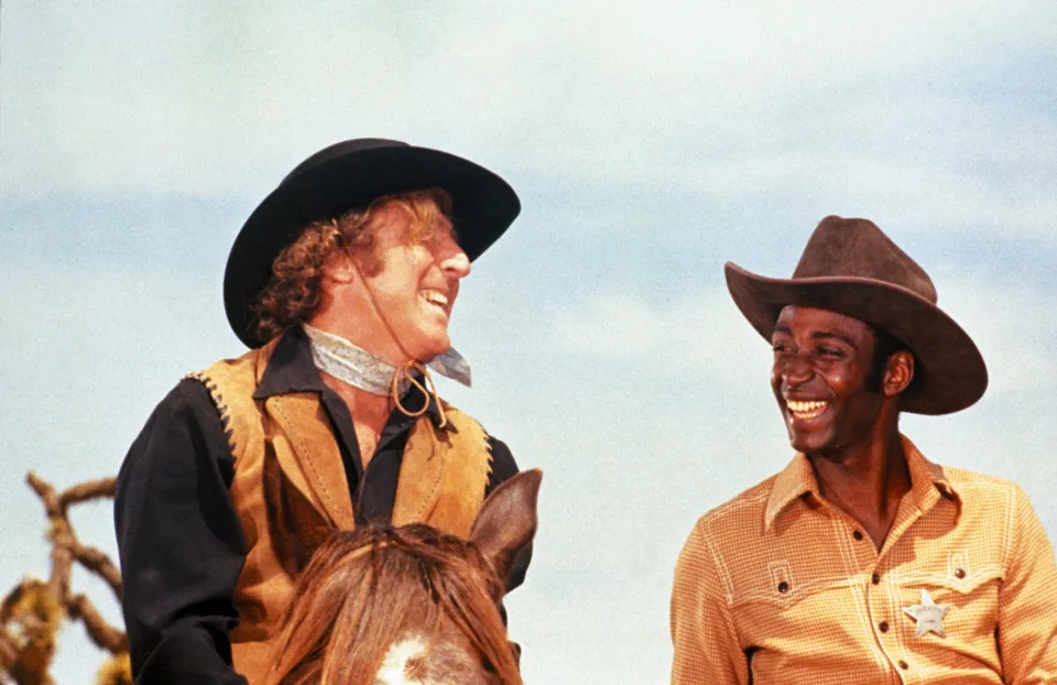 Still from Blazing Saddles