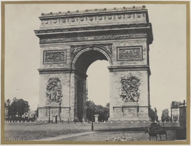 Arc de Triomphe de l’Etoile, à Paris
