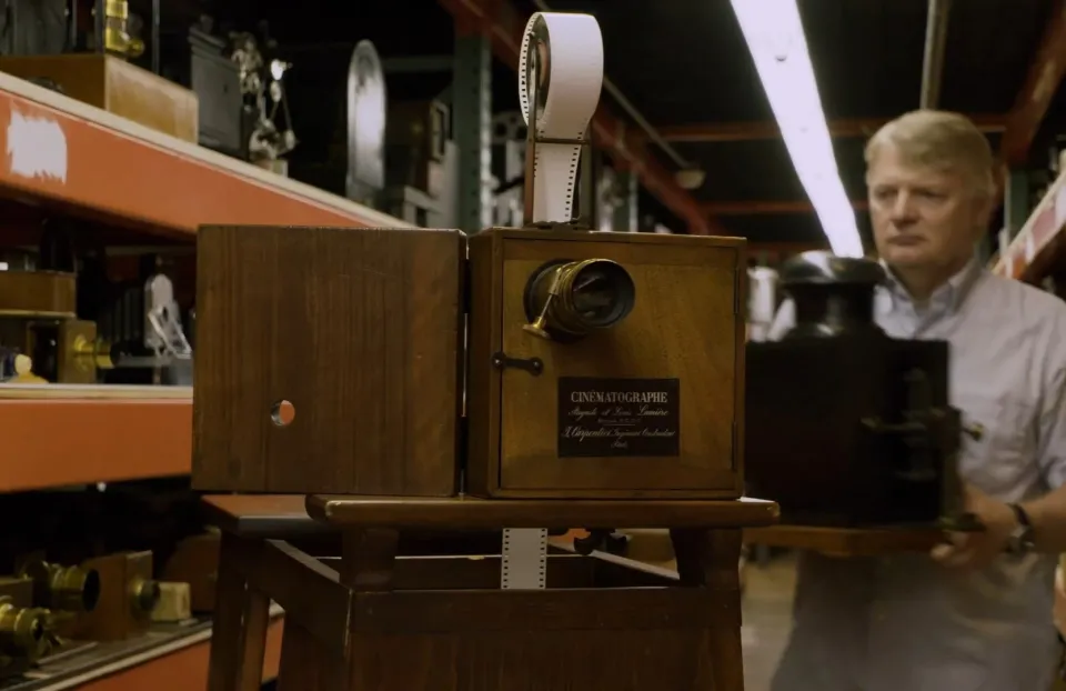 still from Film, the Living Record of Our Memory  